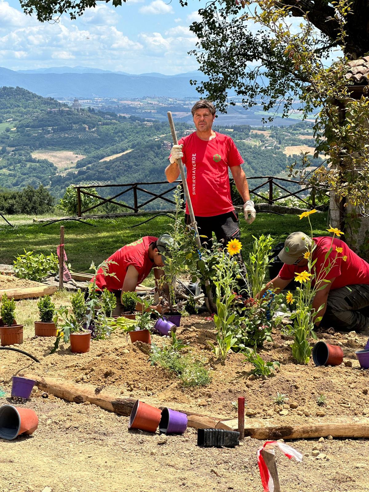 Giardino di Todi - da progetto Matilde D'Oriano